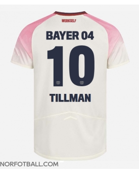 Billige Fotballdrakt Bayer Leverkusen Malik Tillman #10 Replika Bortedrakt 2025-26 Kortermet Billige Fotballdrakt Bayer Leverkusen Malik Tillman #10 Replika Bortedrakt 2025-26 Kortermet